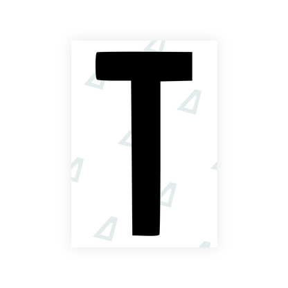 Alite Nanofilm for AUS (Queensland) license plates - Symbol "T" - Alite