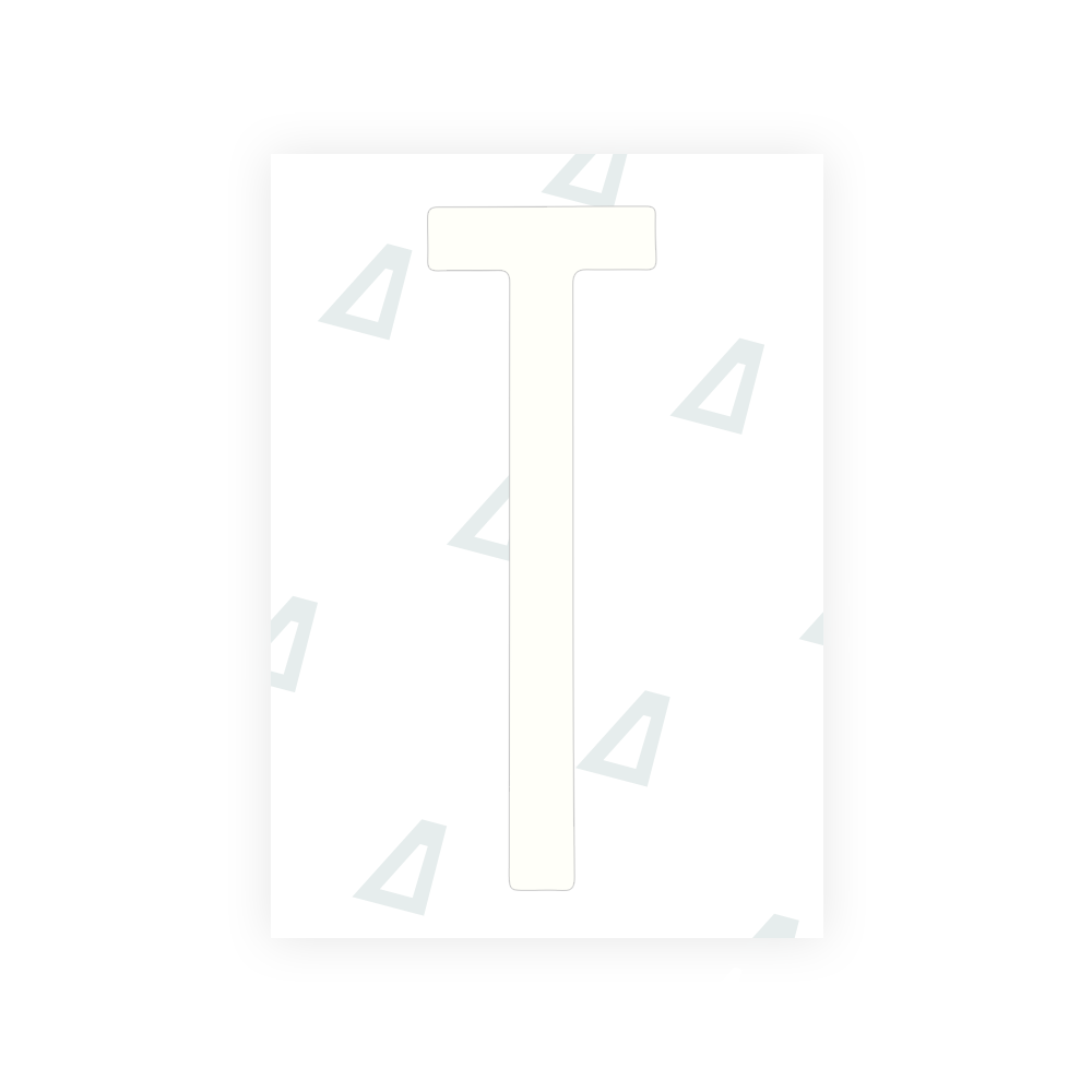 Alite Nanofilm for US (New York 2020 - Flat) license plates - Symbol "T" - Alite
