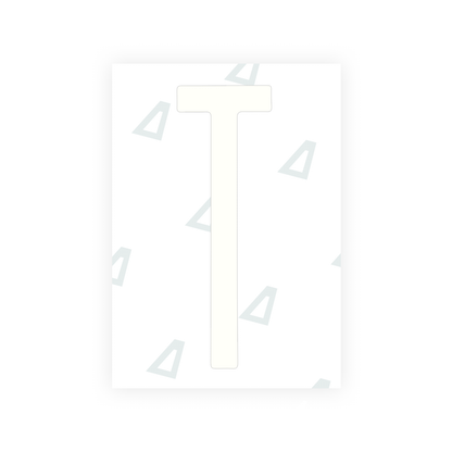 Alite Nanofilm for US (New York 2020 - Flat) license plates - Symbol "T" - Alite
