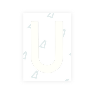 Alite Nanofilm for Chile 2007 license plates - Symbol "U" - Alite