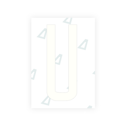 Alite Nanofilm for US (Arizona 2008) license plates - Symbol "U" - Alite