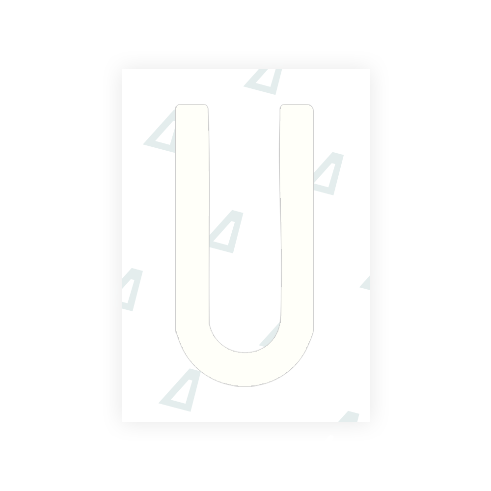 Alite Nanofilm for US (Arkansas) license plates - Symbol "U" - Alite