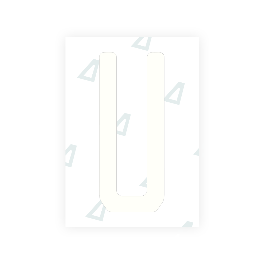 Alite Nanofilm for US (Florida 2019) license plates - Symbol "U" - Alite
