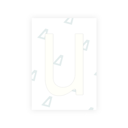 Alite Nanofilm for Chile 2014 license plates - Symbol "U" - Alite