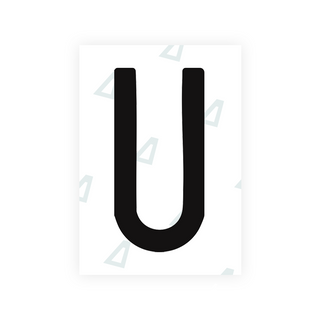 Alite Nanofilm for US (Arkansas) license plates - Symbol "U" - Alite
