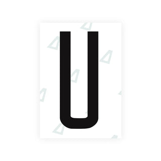Alite Nanofilm for US (Montana) license plates - Symbol "U"