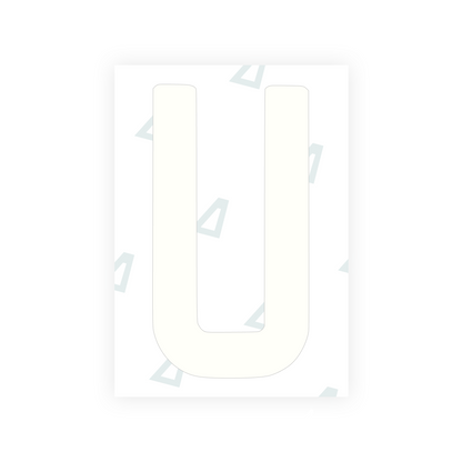 Alite Nanofilm for AUS (New South Wales) license plates - Symbol "U" - Alite