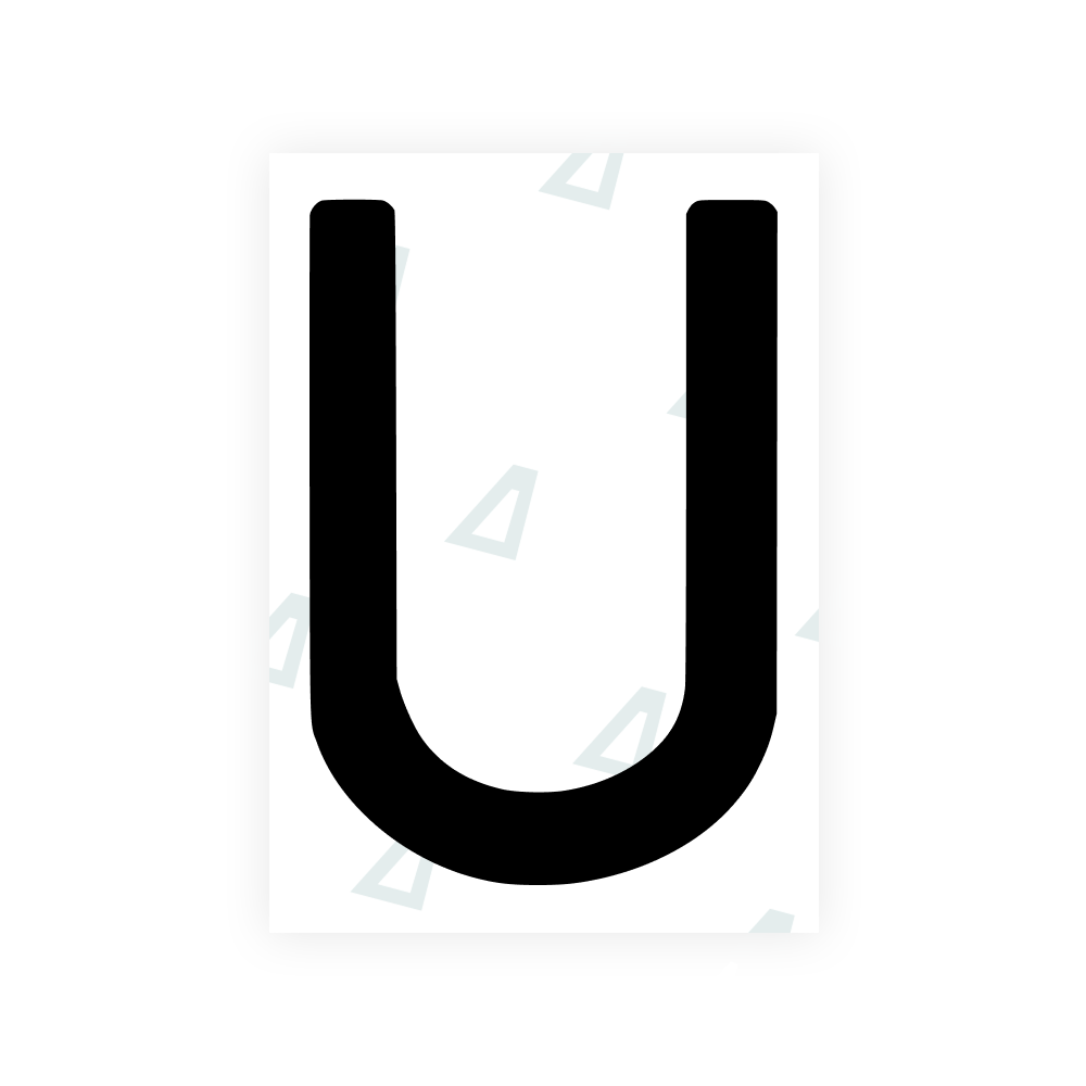 Alite Nanofilm for Poland license plates - Symbol "U" - Alite