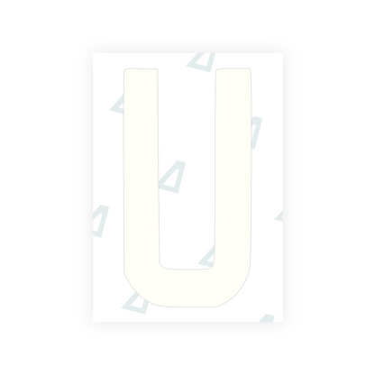 Alite Nanofilm for AUS (Queensland) license plates - Symbol "U" - Alite
