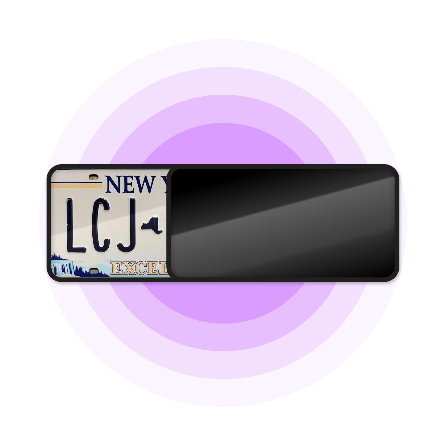Alite Blackout License Plate Hider - Single kit (US version)