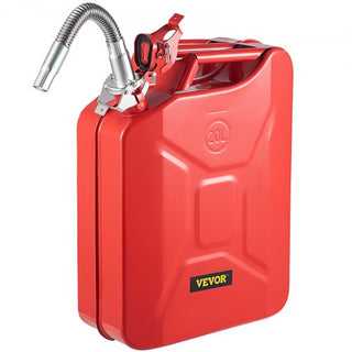 vevor Jerry Fuel Can 5.3 Gallon 20 L Portable Jerry Gas Can with Flexible Spout
