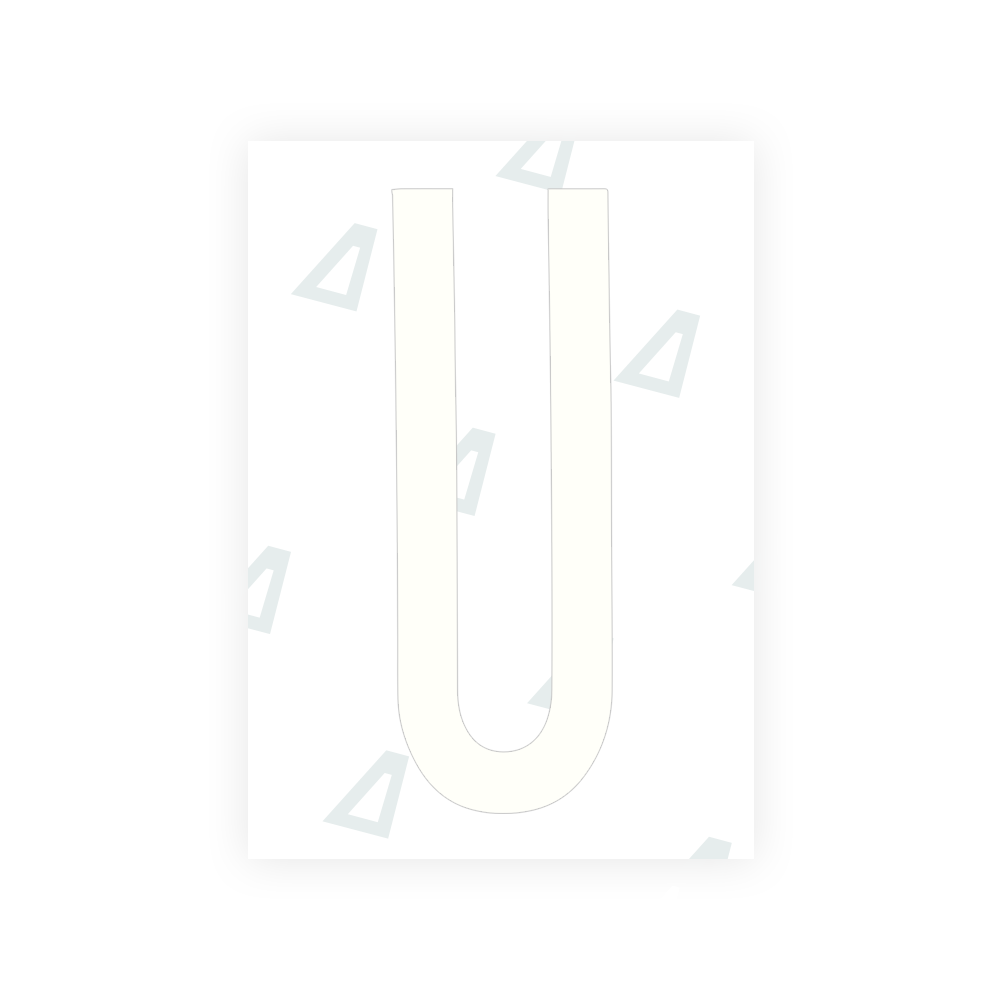 Alite Nanofilm for US (New York 2020 - Flat) license plates - Symbol "U" - Alite
