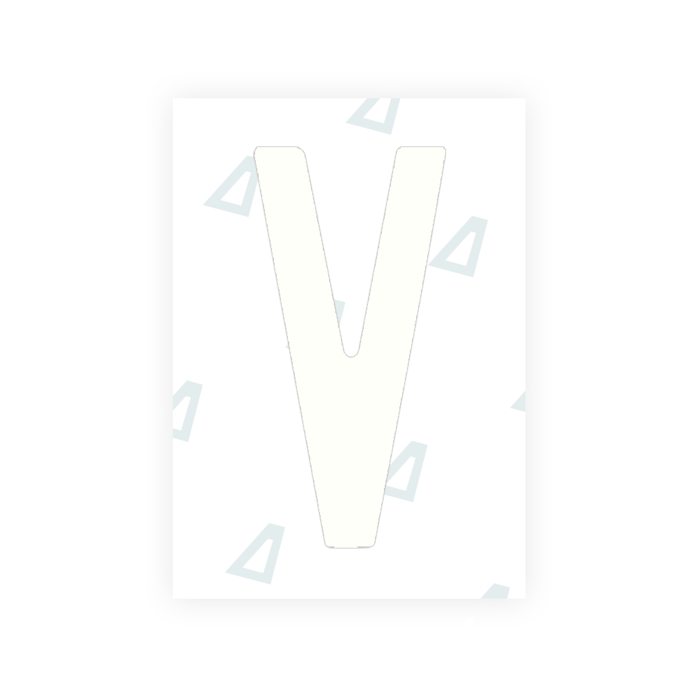 Alite Nanofilm for US (Arkansas) license plates - Symbol "V" - Alite