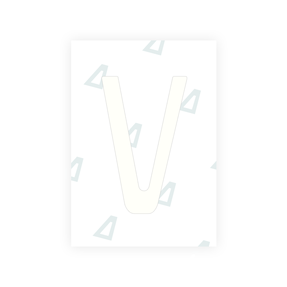 Alite Nanofilm for Chile 2014 license plates - Symbol "V" - Alite