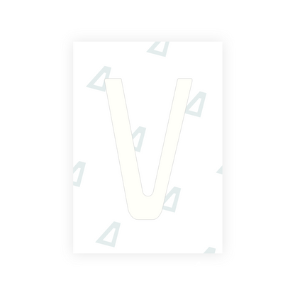 Alite Nanofilm for Chile 2014 license plates - Symbol "V" - Alite