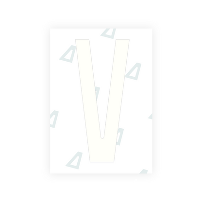 Alite Nanofilm for US (Arizona 2008) license plates - Symbol "V" - Alite