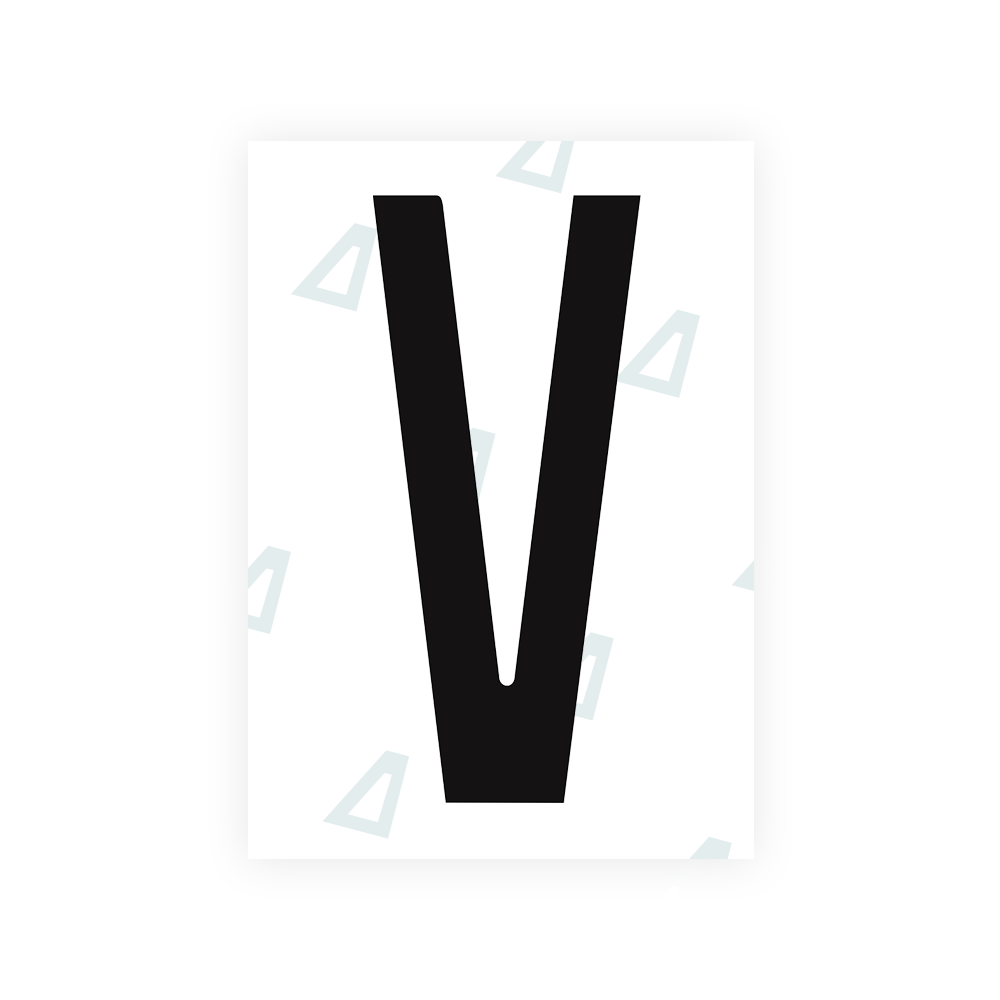 Alite Nanofilm for US (Arizona 2008) license plates - Symbol "V" - Alite