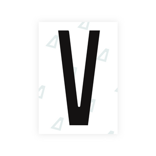 Alite Nanofilm for US (Arizona 2008) license plates - Symbol "V" - Alite