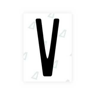 Alite Nanofilm for US (Florida 2019) license plates - Symbol "V" - Alite
