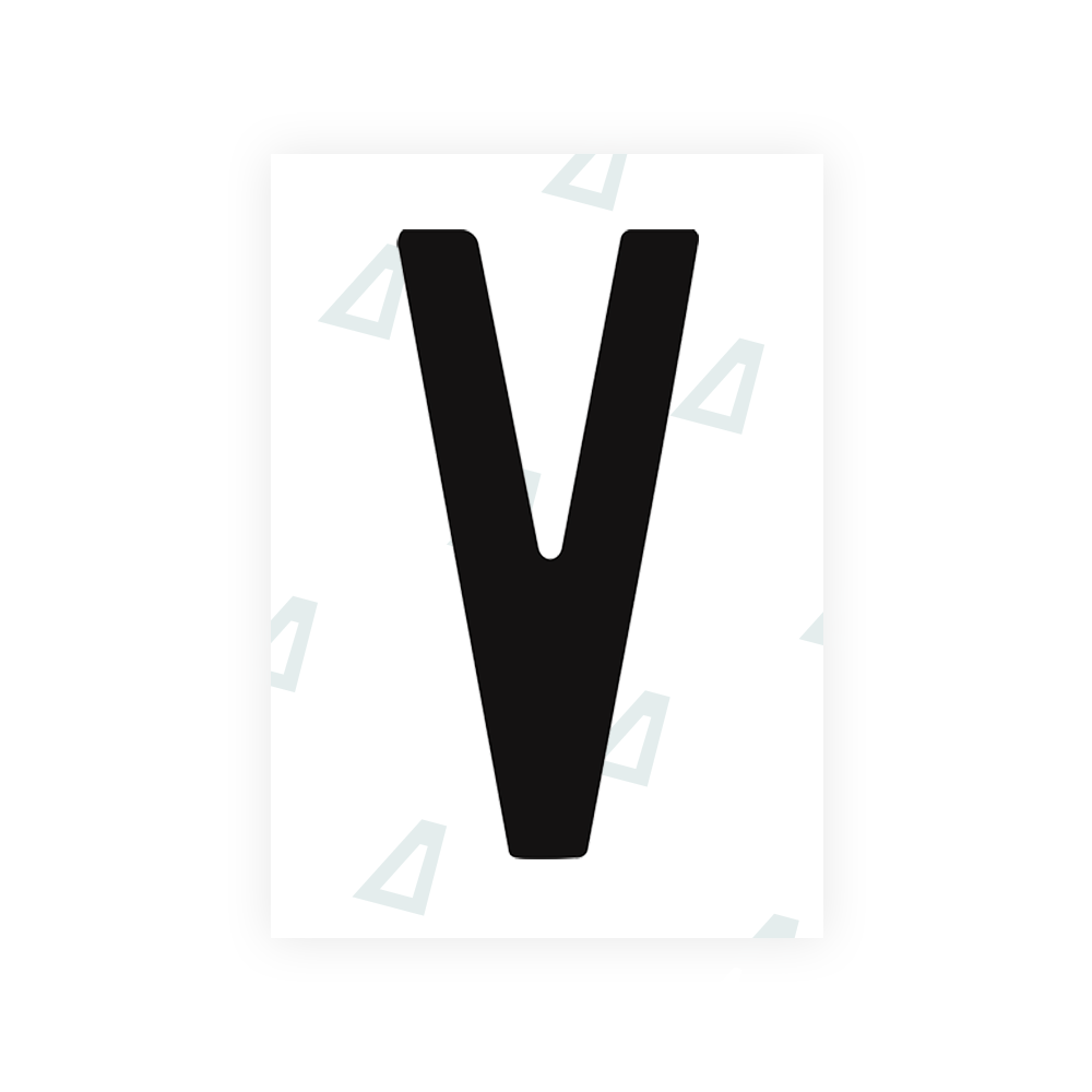 Alite Nanofilm for US (Arkansas) license plates - Symbol "V" - Alite