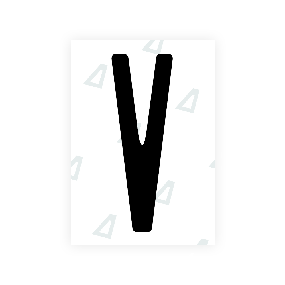 Alite Nanofilm for US (New York 2020) license plates - Symbol "V" - Alite