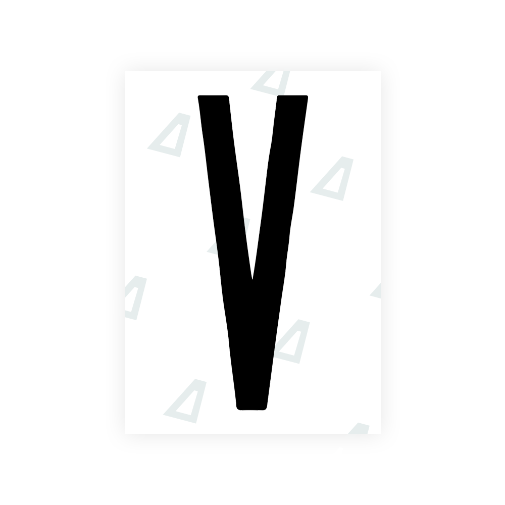 Alite Nanofilm for US (New York 2020 - Flat) license plates - Symbol "V" - Alite