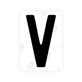 Alite Nanofilm for AUS (New South Wales) license plates - Symbol "V" - Alite