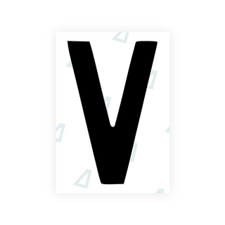 Alite Nanofilm for AUS (Queensland) license plates - Symbol "V" - Alite