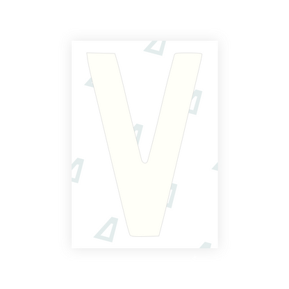 Alite Nanofilm for AUS (Queensland) license plates - Symbol "V" - Alite