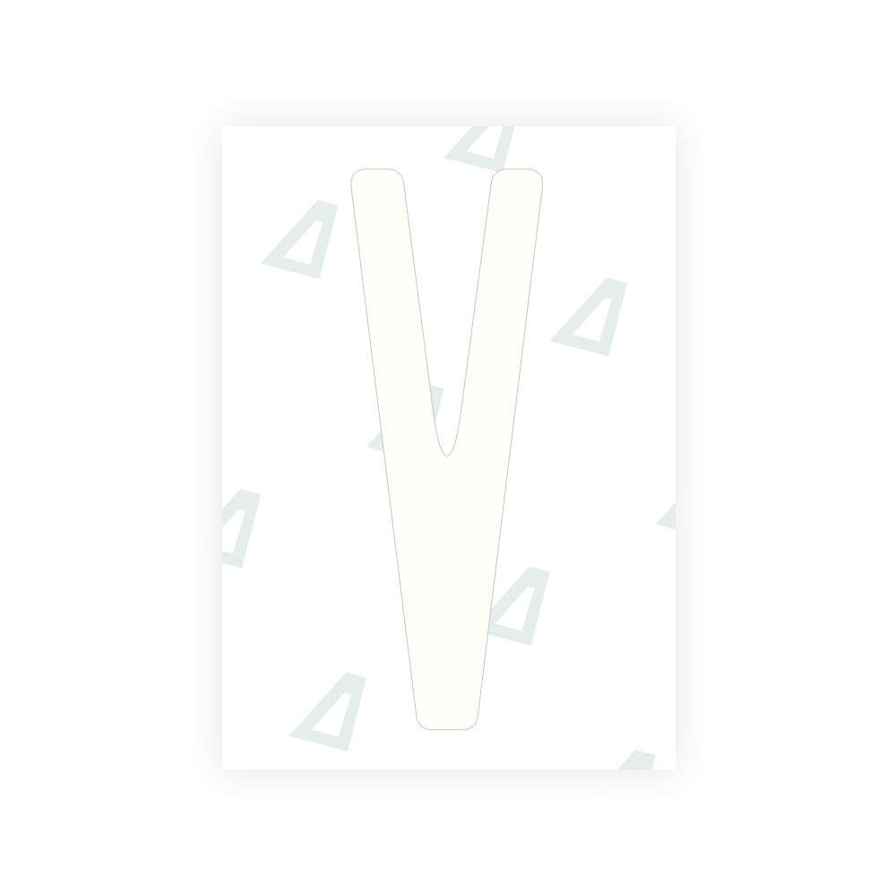 Alite Nanofilm for US (New York 2020) license plates - Symbol "V" - Alite