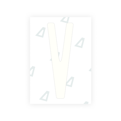 Alite Nanofilm for US (New York 2020) license plates - Symbol "V" - Alite