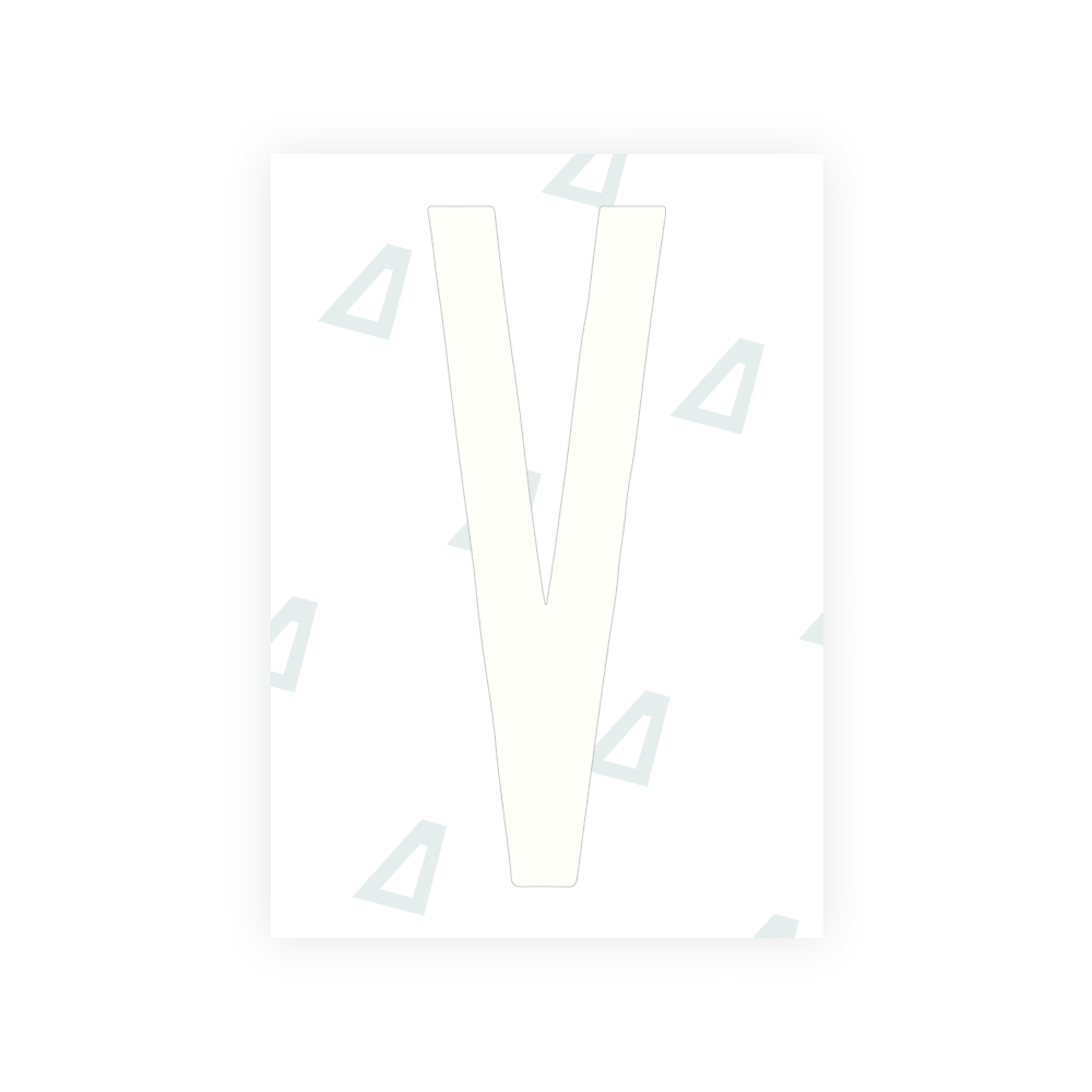 Alite Nanofilm for US (New York 2020 - Flat) license plates - Symbol "V" - Alite
