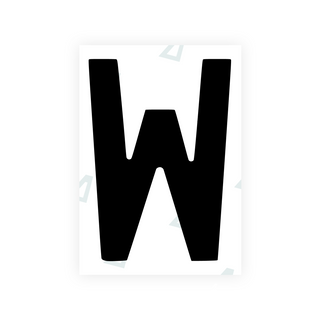 Alite Nanofilm for Poland license plates - Symbol "W" - Alite