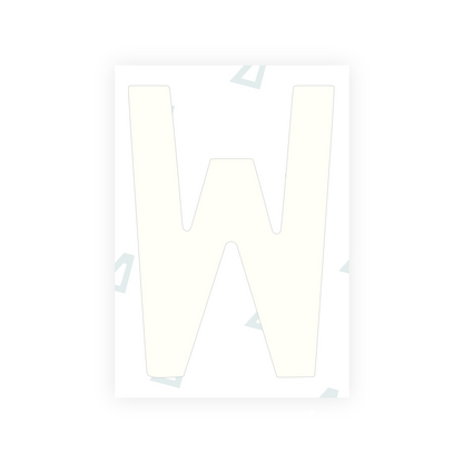 Alite Nanofilm for Poland license plates - Symbol "W" - Alite