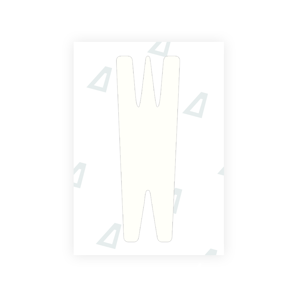 Alite Nanofilm for US (New York 2020) license plates - Symbol "W" - Alite