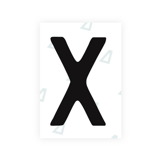 Alite Nanofilm for Chile 2007 license plates - Symbol "X" - Alite