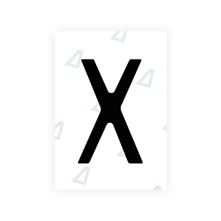 Alite Nanofilm for Chile 2014 license plates - Symbol "X" - Alite