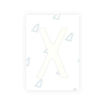 Alite Nanofilm for Chile 2014 license plates - Symbol "X" - Alite