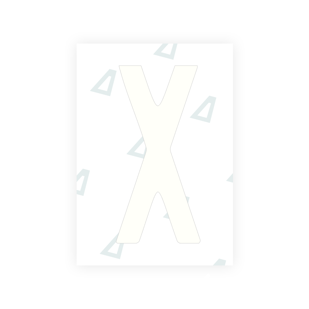 Alite Nanofilm for US (Arkansas) license plates - Symbol "X" - Alite