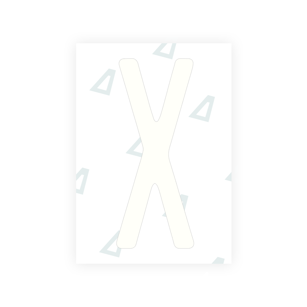 Alite Nanofilm for US (Florida 2019) license plates - Symbol "X" - Alite