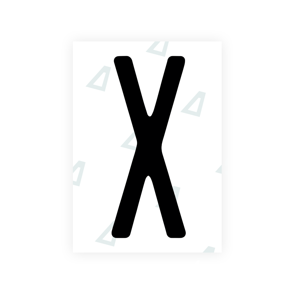Alite Nanofilm for US (Florida 2019) license plates - Symbol "X" - Alite