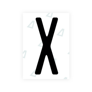 Alite Nanofilm for US (Florida 2019) license plates - Symbol "X" - Alite