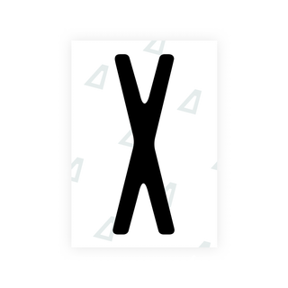 Alite Nanofilm for US (New York 2020) license plates - Symbol "X" - Alite