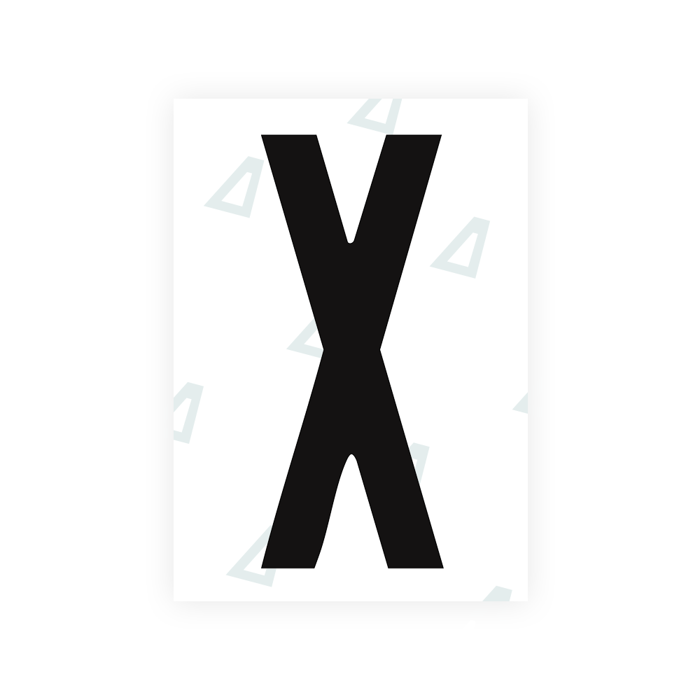 Alite Nanofilm for US (Arizona 2008) license plates - Symbol "X" - Alite