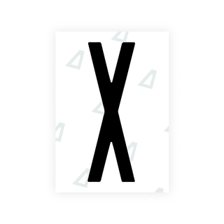 Alite Nanofilm for US (New York 2020 - Flat) license plates - Symbol "X" - Alite