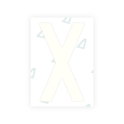 Alite Nanofilm for AUS (New South Wales) license plates - Symbol "X" - Alite