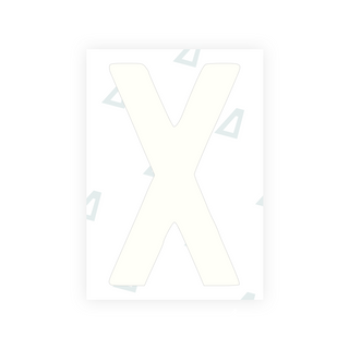 Alite Nanofilm for AUS (Queensland) license plates - Symbol "X" - Alite