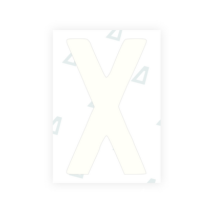 Alite Nanofilm for AUS (Queensland) license plates - Symbol "X" - Alite