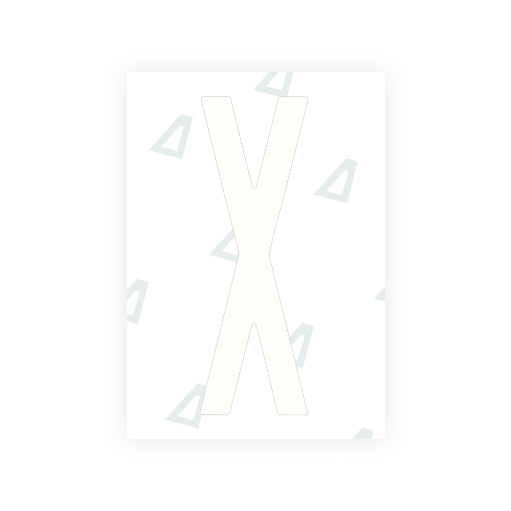 Alite Nanofilm for US (New York 2020 - Flat) license plates - Symbol "X" - Alite