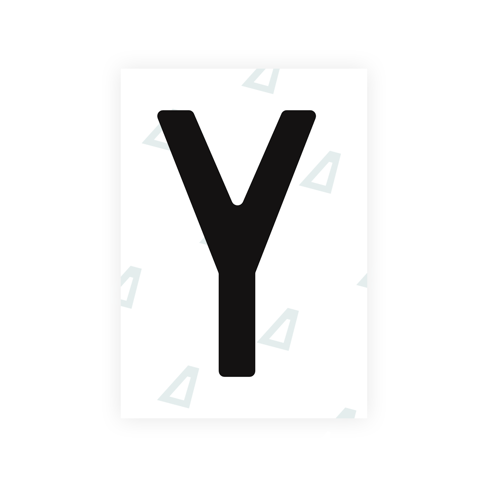 Alite Nanofilm for Chile 2007 license plates - Symbol "Y" - Alite